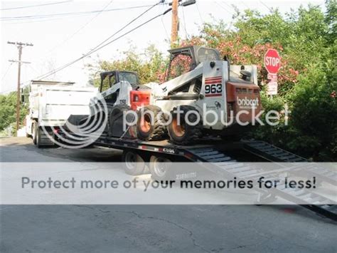 skid steer t300 handle steep